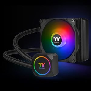 Thermaltake Th120 Argb Sync Aio Liquid Cooler Clw285-pl12sw-a 1yr Wrty