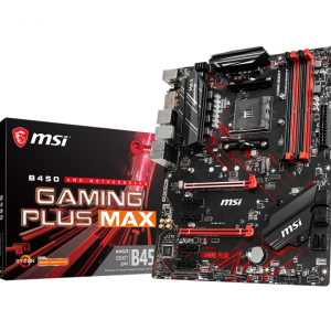 Msi Gaming Motherboard Mb450 Gaming Plus Max Ryzen 3rd Gen 1yr Wrnty