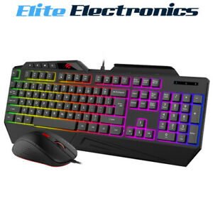 Havit Kb852cm Backlit Keyboard W/ Phone Holder + 3200dpi Mouse Gaming