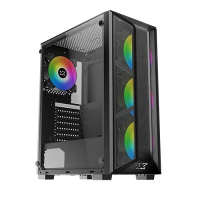 Xigmatek Gaming Case/casing Superior Airflow /ventilation Chassis Trio