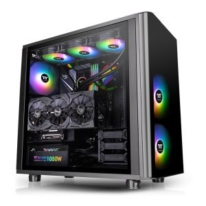 Thermaltake View 31 Tempered Glass Argb Gaming Case Ca-1h8-00m1wn-02
