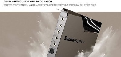 Creative Sound Blaster Ae-7 Hi-res Pci-e Dac And Amp Sound Card