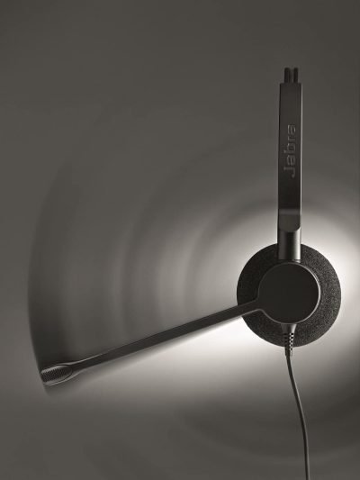 Jabra Biz 2300 Duo, Usb, Ms Call Center Headphone With 1 Yr Wrnty.