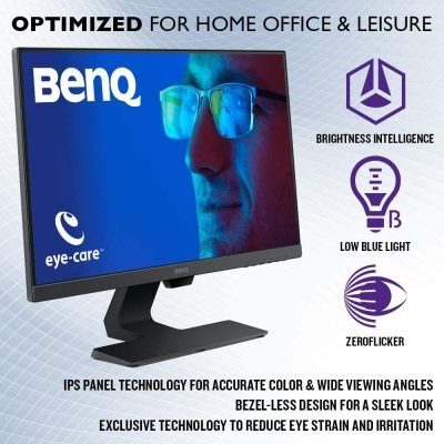 Benq 24 Inch Monitor, 1080p, Ips Panel, Eye-care Technology | Gw2480