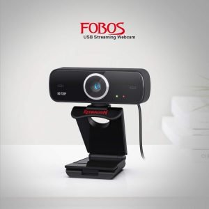Redragon Gw600 720p Webcam With Built-in Dual Microphone 360-degree