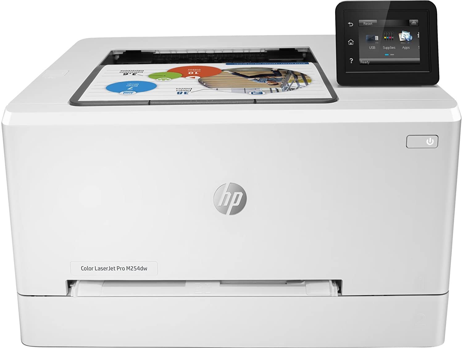 Hp Color Laserjet M254 Dw Duplex Wireless A4 Printer-1year Warranty