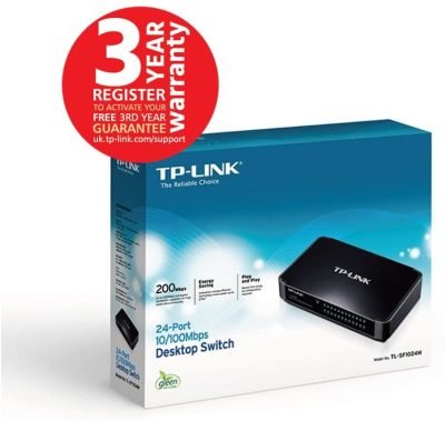 Tp-link Sf1024m 24-port 10/100mbps Desktop Switch