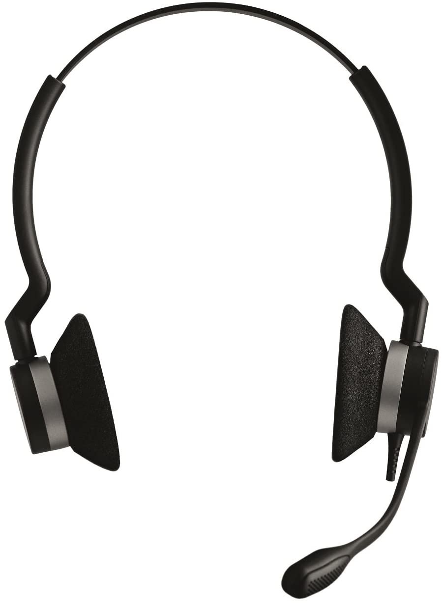 Jabra Biz 2300 Duo, Usb, Ms Call Center Headphone With 1 Yr Wrnty.