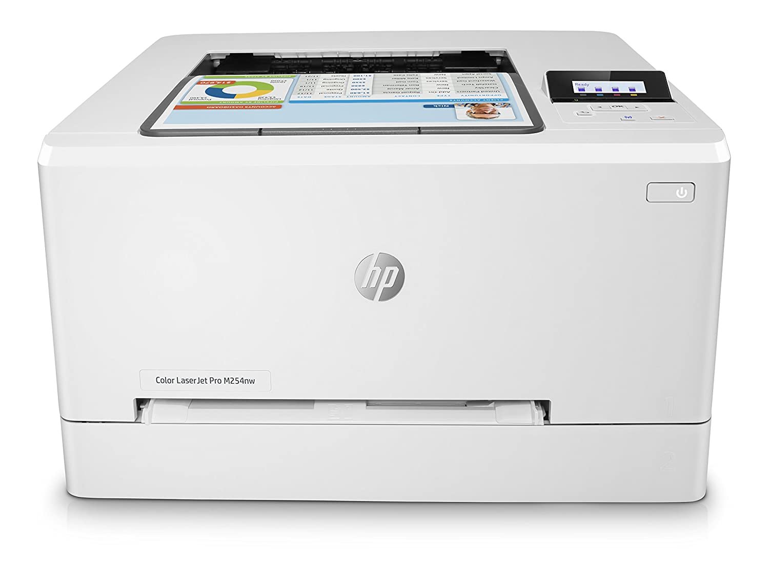 Hp Color Laserjet M254 Nw Wireles/networking Printer Only-1yr Wrnty