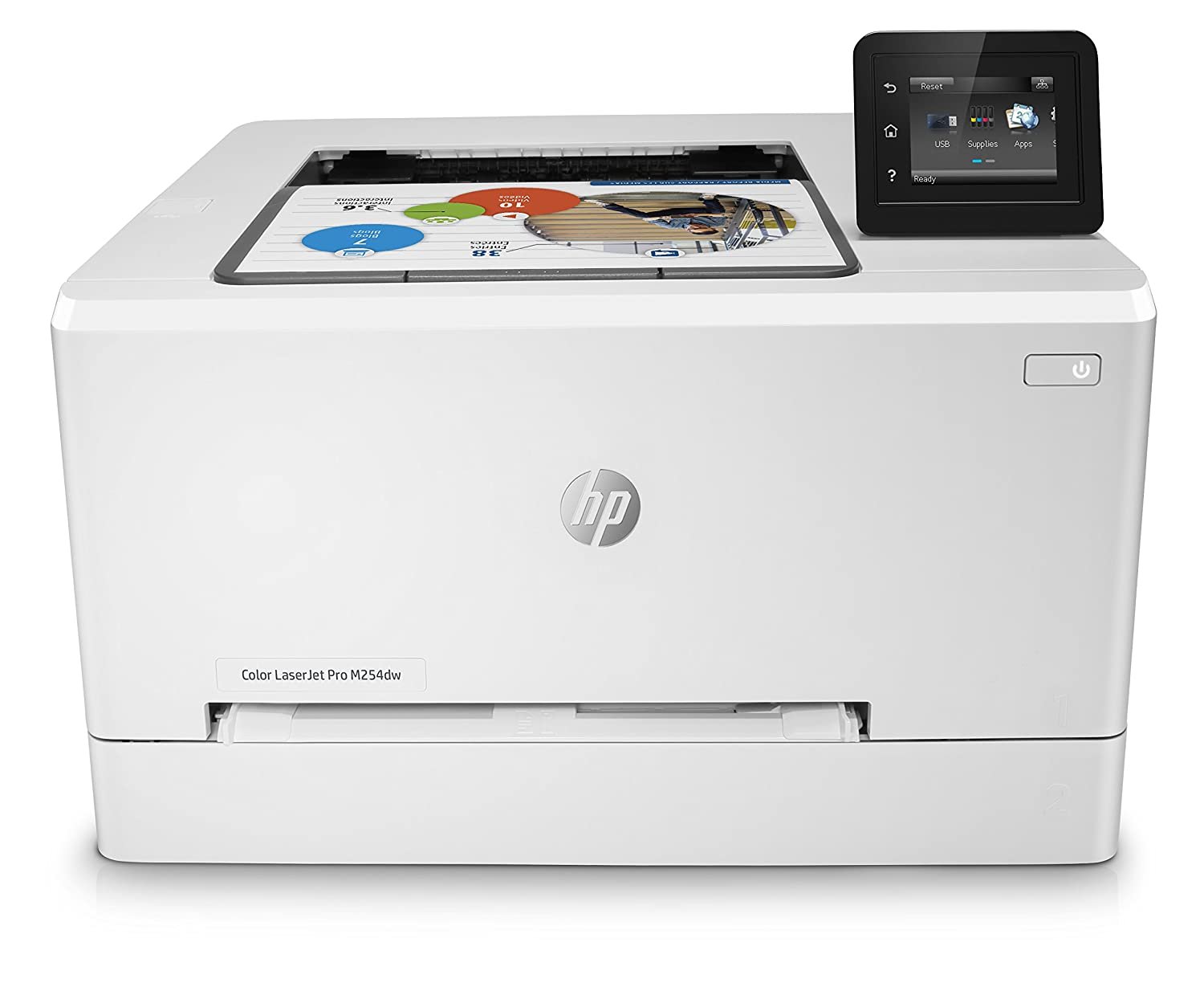 Hp Color Laserjet M254 Dw Duplex Wireless A4 Printer-1year Warranty