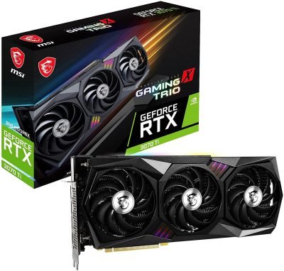 Msi Rtx 3070ti 8gb Gaming X Trio Graphic Card With 1yr Warranty