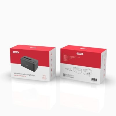 Unitek Y-1078 Usb3.0 To Sata6g Docking Station/black 1yr Wrnty.