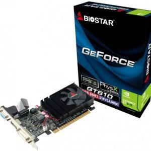 Biostar Nvidia Geforce G610 Graphics Card 2gb With 1 Year Warranty