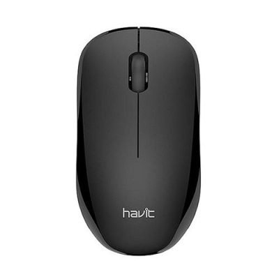Havit Ms66gt Wireless Optical Mouse 1200dpi - Black-1 Wrnty