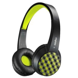 Rapoo S100 Bluetooth Headphones - 20 hours Play Time, Built-in Mic, Dual-mode Headset