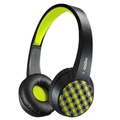 Rapoo S100 Bluetooth Headphones - 20 hours Play Time, Built-in Mic, Dual-mode Headset