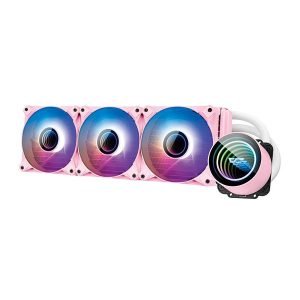 Darkflash DX-360 Pink V2.6 ARGB 360mm Liquid CPU Cooler Support Intel LGA 1700/1200/1151/2011 AMD AM5/AM4//AM3+