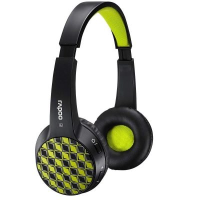 Rapoo S100 Bluetooth Headphones - 20 hours Play Time, Built-in Mic, Dual-mode Headset