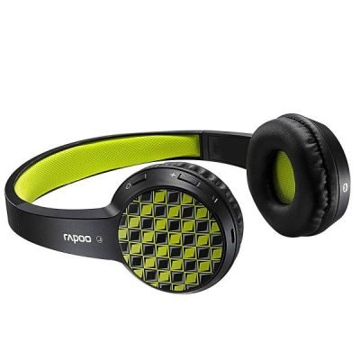 Rapoo S100 Bluetooth Headphones - 20 hours Play Time, Built-in Mic, Dual-mode Headset