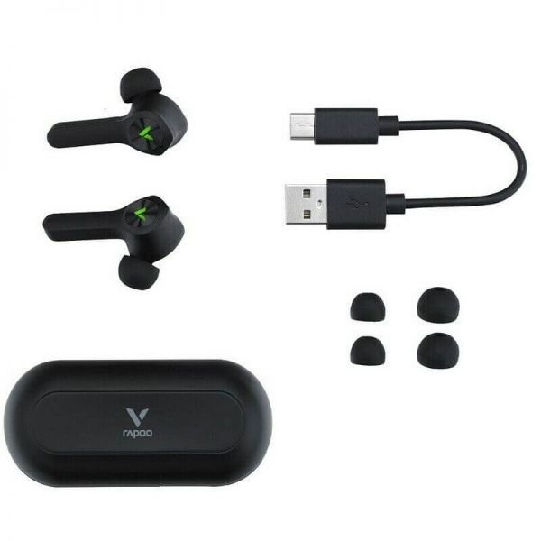 Rapoo VM700 Bluetooth TWS Gaming Earbuds – Bluetooth 5.0, Noise Reduction, 5hrs Battery life