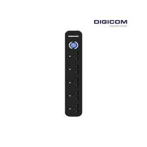 Digicom 5-Universal Surge Protector | DG-V50