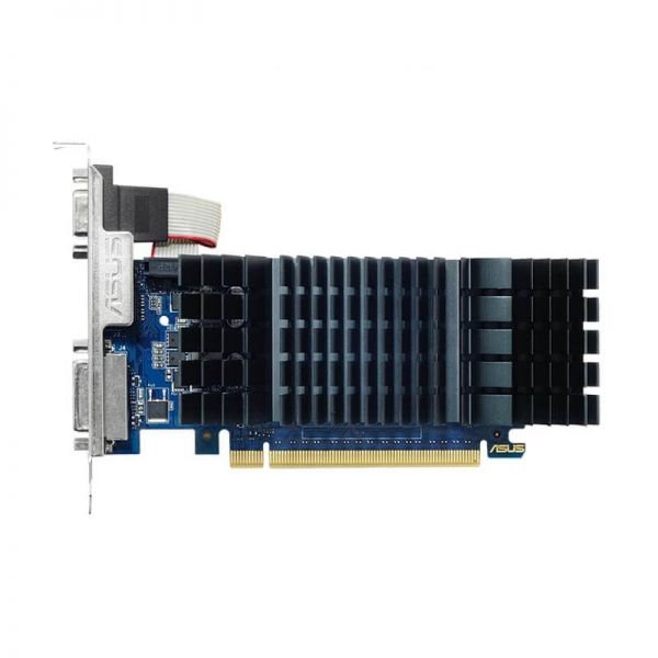 Asus GeForce GT 730 Graphics Card - GT730-SL-2GD5-BRK, 2GB GDDR5 VRAM, 0dB silent Cooling