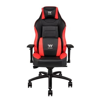 Thermaltake X-Comfort Gaming Chair - 4D Adjustable Armrests, High Density Mould Shaping Foam, 5-star Aluminum Base