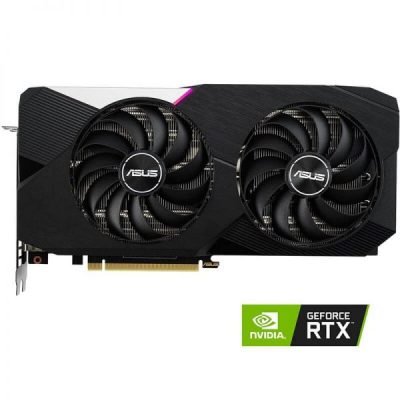 Asus Dual GeForce RTX 3060 Ti V2 OC Edition Graphics Card (ASUS DUAL-RTX3060TI-8G-V2)