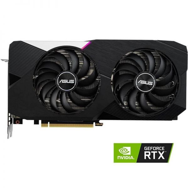 Asus Dual GeForce RTX 3060 Ti V2 OC Edition Graphics Card (ASUS DUAL-RTX3060TI-8G-V2)
