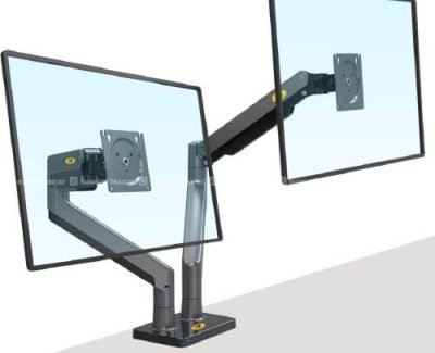 NB North Bayou Dual Monitor Arm Ultra Wide 22-32"