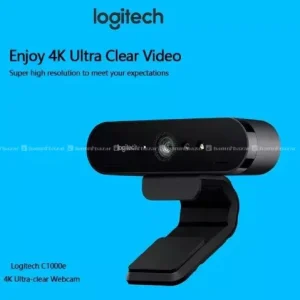 Logitech C1000E camera BRIO 4K HD wide-angle