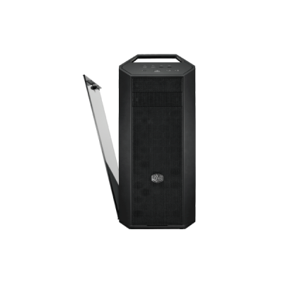 Cooler Master MasterCase MC500 Mid-Tower ATX Casing - FreeForm Modular, Front Mesh Ventilation, Carrying Handle & Cable Management Cover