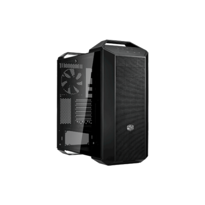 Cooler Master MasterCase MC500 Mid-Tower ATX Casing - FreeForm Modular, Front Mesh Ventilation, Carrying Handle & Cable Management Cover