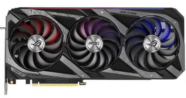 Asus ROG Strix GeForce RTX 3060 Ti V2 OC Edition Graphics Card - 8GB GDDR6 VRAM (Asus ROG-STRIX-RTX3060TI-O8G-V2-GAMING)