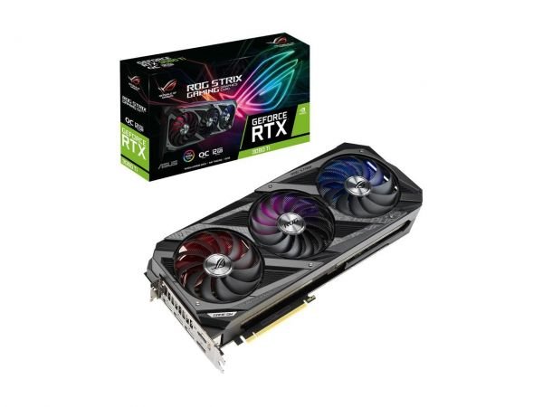 Asus ROG Strix GeForce RTX 3080 Ti OC Edition Graphics Card - 12GB GDDR6X VRAM (ROG-STRIX-RTX3080TI-O12G-GAMING)