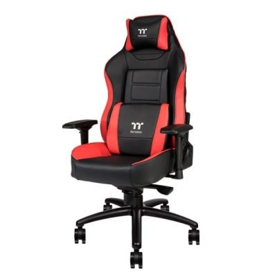 Thermaltake X-Comfort Gaming Chair - 4D Adjustable Armrests, High Density Mould Shaping Foam, 5-star Aluminum Base
