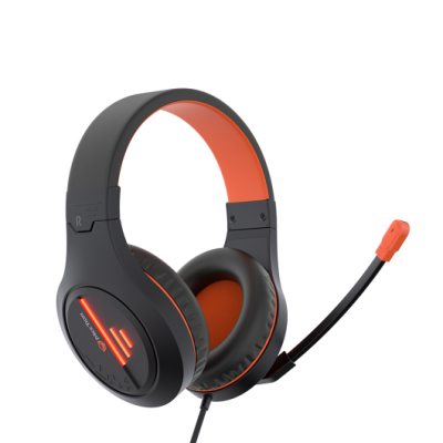 Buy Meetion HP021 Lightweight Gaming Headphone - Black and Orange Edition