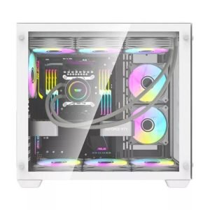 Buy darkFlash C285 ATX PC Case White