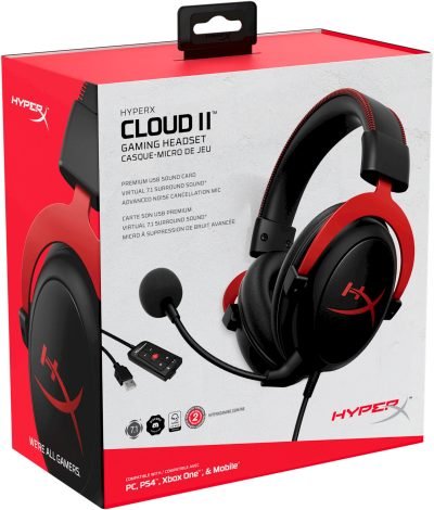 Buy HyperX Cloud II Wireless Gaming Headset - 30 Hours Battery & DTS Audio