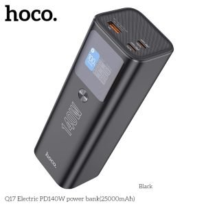 Hoco Q17 Electric PD140W Power Bank - Fast Charging | 25000mAh