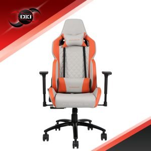 1STPLAYER DK2 PRO GAMING CHAIR - ( BLACK / ORANGE & GRAY )