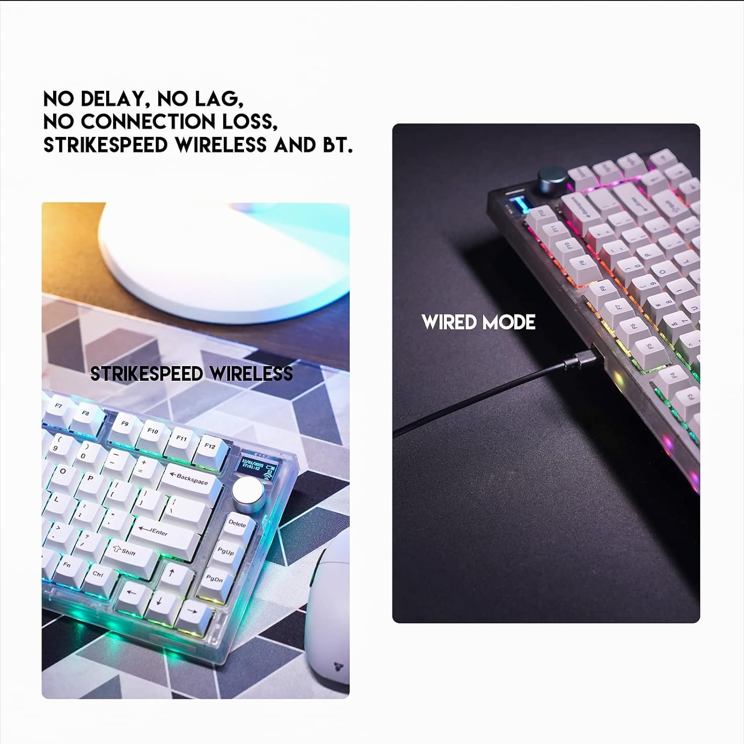 FANTECH MAXFIT81 Wireless Mechanical Keyboard Yellow switch