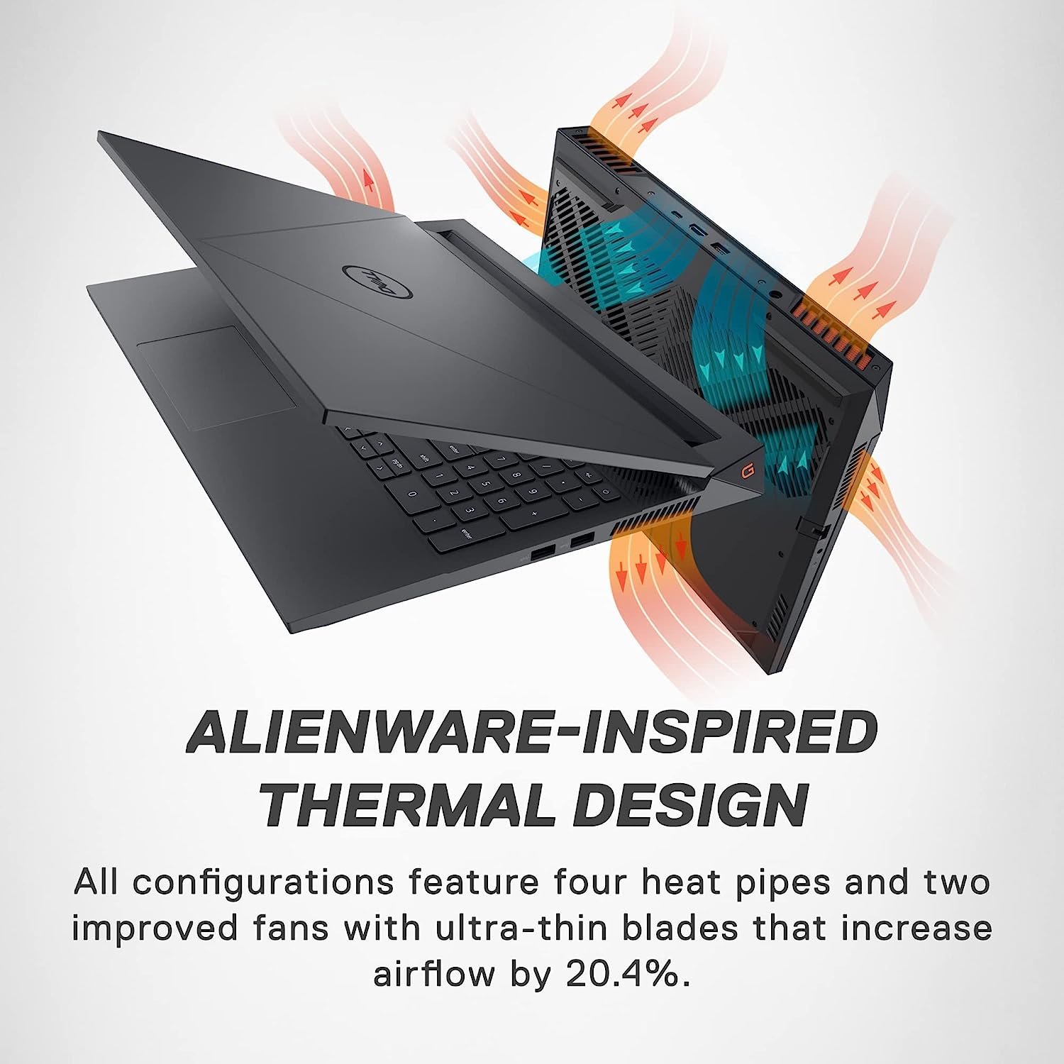 Dell Inspiron G15 5530 i7 13th Gen - 13650HX | 16GB | 512SSD | NVIDIA RTX 4060 8GB GDDR6 | FHD | RGB Backlit Keyboard