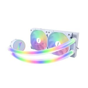 1stplayer MT240 MOTHRA WHITE 240 LIQUID CPU COOLER Intel(LGA1700/115x/1366/2011)& AMD(AM5/AM4/AM3/AM2/FM3/FM2/ FM1)