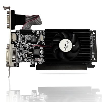 GEONIX GEFORCE GT 730LP 4GB DDR3 Graphics Card - VGA, HDMI, DVI Outputs