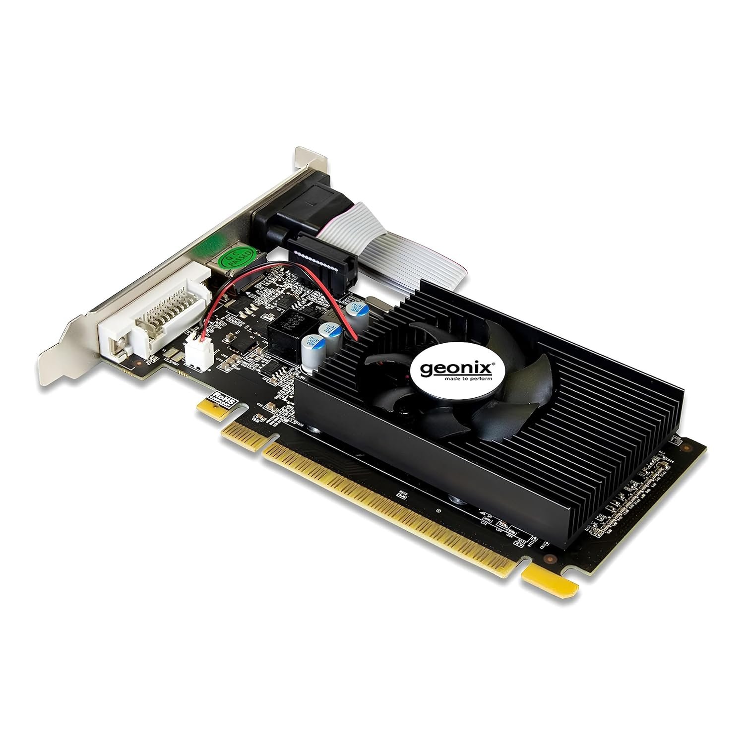 GEONIX GEFORCE GT 730LP 4GB DDR3 Graphics Card - VGA, HDMI, DVI Outputs