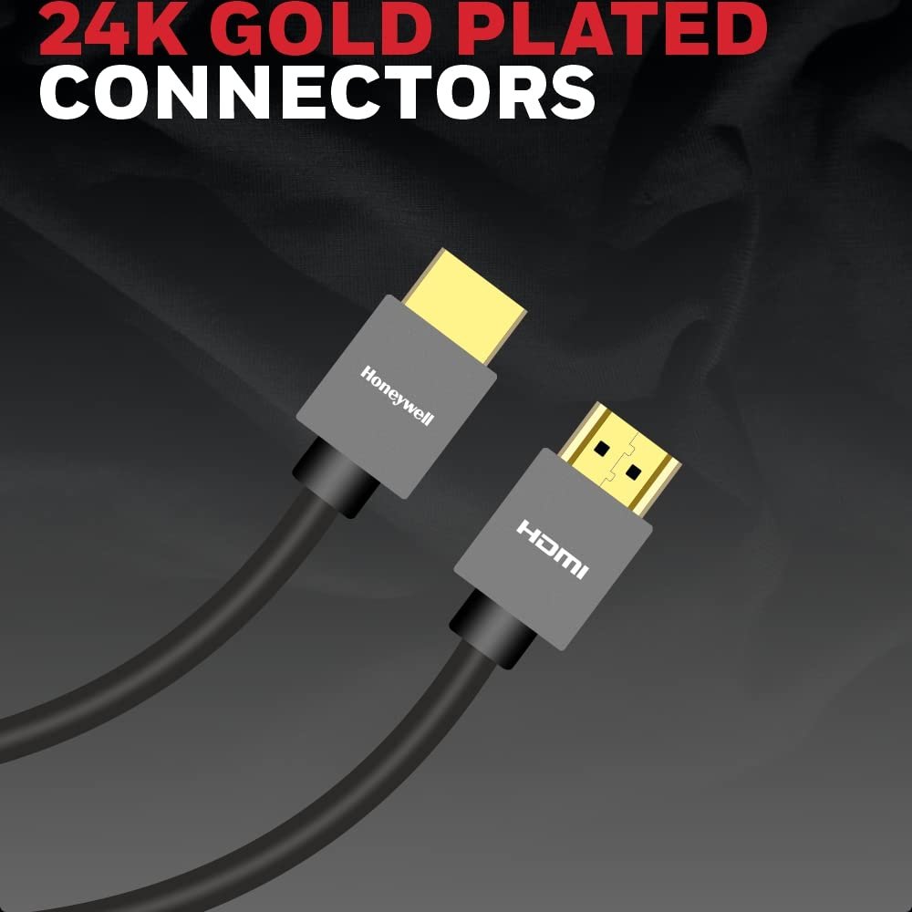 Upgrade Your Audio-Visual Experience with Honeywell High-Speed HDMI v2.0 Cable
