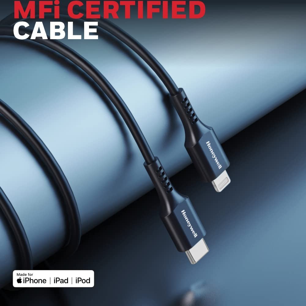 Charge Your Apple Devices Efficiently with Honeywell Type C to Lightning Silicone Cable