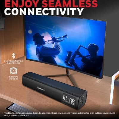 Honeywell Moxie V1000 2.0 Channel Wireless Bluetooth Soundbar