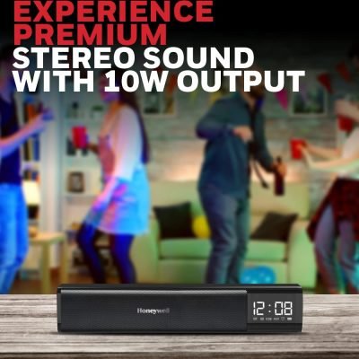 Honeywell Moxie V1000 2.0 Channel Wireless Bluetooth Soundbar